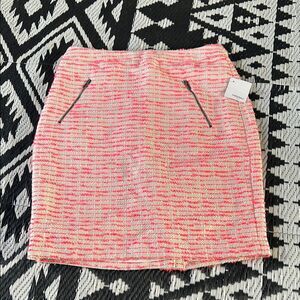 Halogen Pink and Gray Mini Pencil Skirt